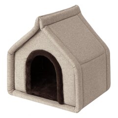 Лежак Doggy Diamond, R1 42x32x43 см, бежевый цена и информация | Лежаки, домики | pigu.lt