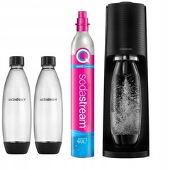 SodaStream Terra Black Megapack kaina ir informacija | Gazuoto vandens aparatai ir priedai | pigu.lt