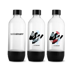 бутылка sodastream Bubbles of color 3 x 1 L 3 штук цена и информация | Аппараты для газирования воды | pigu.lt