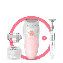 Braun Silk-épil 5-820 kaina ir informacija | Epiliatoriai | pigu.lt