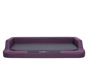 Hobbydog guolis Medico Standard XXL, 120x80 cm, violetinės/juodos spalvos kaina ir informacija | Guoliai, pagalvėlės | pigu.lt