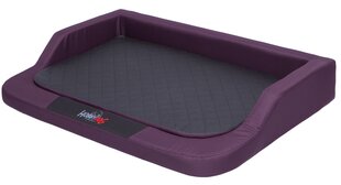 Hobbydog guolis Medico Standard XL, 94x62 cm, violetinės/juodos spalvos kaina ir informacija | Guoliai, pagalvėlės | pigu.lt