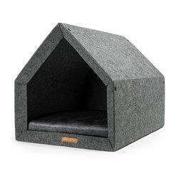 Rexproduct guolis - būda Kennel, M, pilka kaina ir informacija | Guoliai, pagalvėlės | pigu.lt