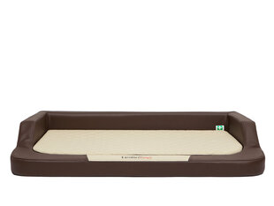 Hobbydog guolis Medico Lux L, 75x50 cm, rudos/kreminės spalvos kaina ir informacija | Guoliai, pagalvėlės | pigu.lt