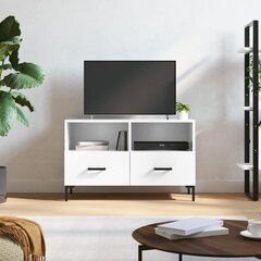 Televizoriaus spintelė , 80x36x50 cm, balta kaina ir informacija | TV staliukai | pigu.lt