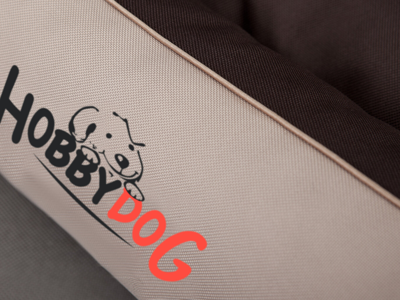 Hobbydog guolis Comfort XXXL, rudos/kreminės spalvos kaina ir informacija | Guoliai, pagalvėlės | pigu.lt