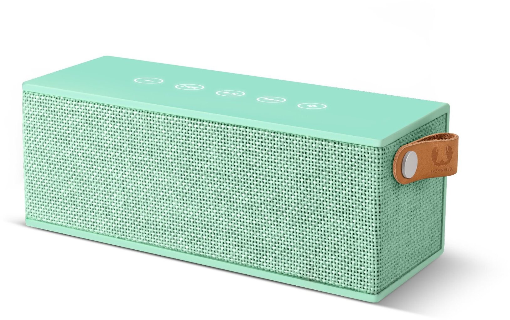 Fresh 'n Rebel Rockbox Brick Bluetooth, žalia kaina ir informacija | Garso kolonėlės | pigu.lt