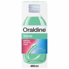 Burnos skalavimo skystis Oraldine Healthy Gums, 400 ml kaina ir informacija | Dantų šepetėliai, pastos | pigu.lt