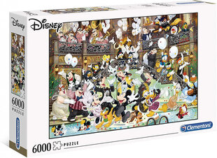 Головоломка Clementoni Disney Gala 36525 Праздник Диснея, 6000 д. цена и информация | Пазлы | pigu.lt