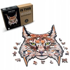 Medinė dėlionė Lūšis Wood You Do, 200d. kaina ir informacija | Dėlionės (puzzle) | pigu.lt