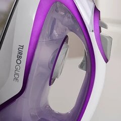 "Morphy Richards" 302000 "Turbo Glide" 2800 W garų lygintuvas, violetinė, balta цена и информация | Утюги | pigu.lt