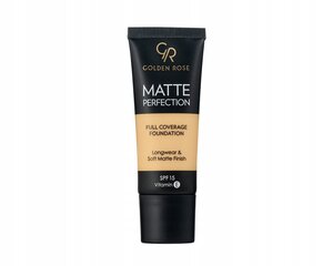 GOLDEN ROSE Matte Perfection Foundation W3 kaina ir informacija | Makiažo pagrindai, pudros | pigu.lt