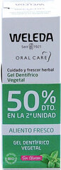 Dantų pasta Weleda Fresh Breath Oral Care, 2 x 75 ml kaina ir informacija | Dantų šepetėliai, pastos | pigu.lt