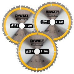 Dewalt pjovimo diskas DT1962-QZ kaina ir informacija | Sodo technikos dalys | pigu.lt