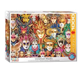 Dėlionė Eurographics, 6000-5534, Venetian Masks, 1000 d. kaina ir informacija | Dėlionės (puzzle) | pigu.lt