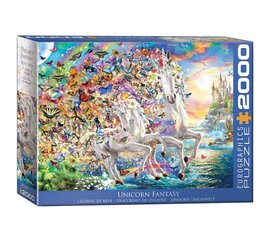 Dėlionė Eurographics, 8220-5551, Unicorn Fantasy, 2000 d. kaina ir informacija | Dėlionės (puzzle) | pigu.lt