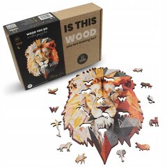 Medinė dėlionė Liūtas Wood You Do, 140d. kaina ir informacija | Dėlionės (puzzle) | pigu.lt