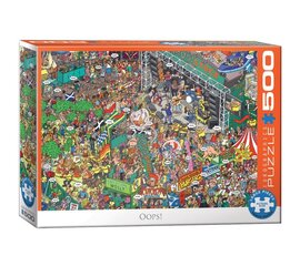 Dėlionė Eurographics, 6500-5459, Oops!, 500 d. kaina ir informacija | Dėlionės (puzzle) | pigu.lt