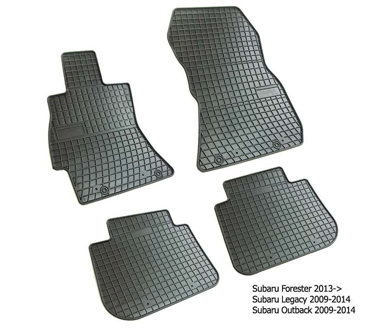 Guminiai kilimėliai Subaru Forester IV 2013-&gt; цена и информация | Modeliniai guminiai kilimėliai | pigu.lt