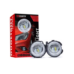 EinParts DL08 Dieniniai žibintai LED DRL Rūko žibintai 6000K 12/24V, skirti Subaru Forester III FL Subaru impreza WRX III STI kaina ir informacija | Automobilių žibintai | pigu.lt