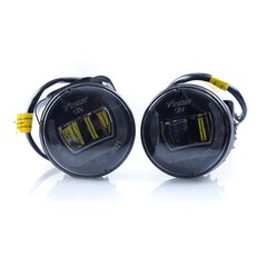 EinParts DL27 Dieniniai žibintai LED DRL Rūko žibintai 6000K 12/24V, skirti Citroen, Dacia, Nissan, Opel, Fiat, Peugeot, Renault, Ford, Honda, Suzuki, Mitsubishi kaina ir informacija | Automobilių žibintai | pigu.lt