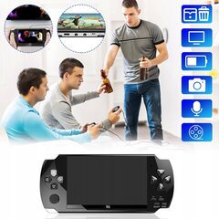 X6 Portable Game Console 1000 integruotų žaidimų (8, 16, 32, 64 ir 128 bitų žaidimai) kaina ir informacija | Žaidimų konsolės | pigu.lt