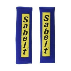 Saugos diržų pagalvėlės Sabelt F1 Nomex 2 vnt., mėlynos kaina ir informacija | Sėdynių užvalkalai, priedai | pigu.lt