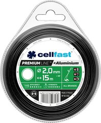 Pjovimo valas Cellfast Premium 35-033, 2,4mm x 15m kaina ir informacija | Sodo technikos dalys | pigu.lt