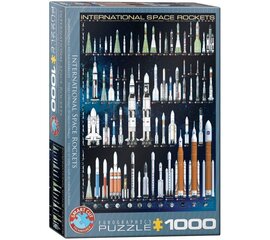 Dėlionė Eurographics, 6000-1015, International Space Rockets, 1000 d. kaina ir informacija | Dėlionės (puzzle) | pigu.lt