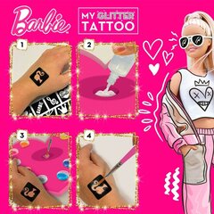 Laikinosios Tatuiruotės Barbie My Glitter, 20 dalių kaina ir informacija | Barbie Kvepalai, kosmetika | pigu.lt