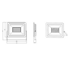 LED prožektorius su stovu 100W 4500K цена и информация | Фонари и прожекторы | pigu.lt