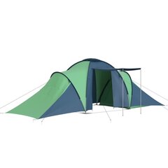 Palapinė , mėlyna/žalia цена и информация | Палатки | pigu.lt