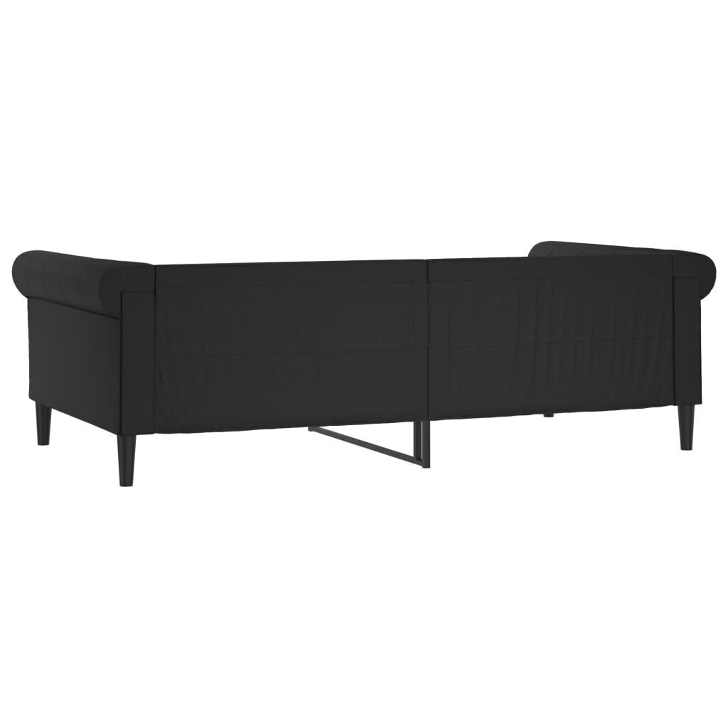 Sofa-lova , 100x200 cm, juoda цена и информация | Lovos | pigu.lt
