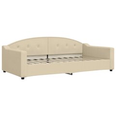 Sofa-lova , 100x200 cm, smėlio kaina ir informacija | Lovos | pigu.lt