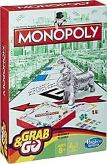 Stalo žaidimas Hasbro Monopoly Grab N Go B1002 kaina ir informacija | Stalo žaidimai, galvosūkiai | pigu.lt