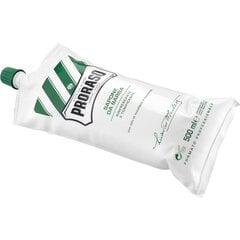 Proraso Green Shaving Cream - Shaving cream 500ml цена и информация | Косметика и средства для бритья | pigu.lt