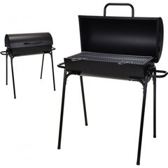 Kepsninė BBQ cilindro formos, 63x33 cm kaina ir informacija | Kepsninės, griliai | pigu.lt