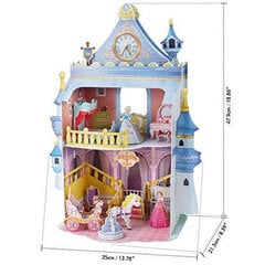 3D dėlionė CubicFun Fairytale Castle, 81 detalė kaina ir informacija | Dėlionės (puzzle) | pigu.lt