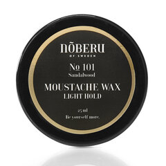 Воск для усов легкой фиксации No 101 Moustache Wax Light Hold, 25 мл цена и информация | Косметика и средства для бритья | pigu.lt