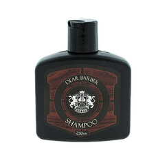 DEAR BARBER Shampoo шампунь для мужчин 250 мл цена и информация | Косметика и средства для бритья | pigu.lt