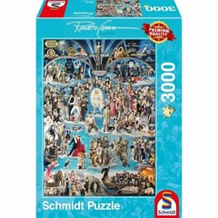 Dėlionė Hollywood Xxl Schmidt Spiele, 3000 d. kaina ir informacija | Dėlionės (puzzle) | pigu.lt