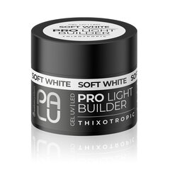 PALU гель для наращивания ногтей SOFT WHITE - 12g - SMALL цена и информация | Лаки, укрепители для ногтей | pigu.lt