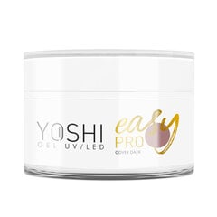 YOSHI Nail Builder Gel Easy PRO - COVER DARK - 50ml - LARGE цена и информация | Лаки, укрепители для ногтей | pigu.lt