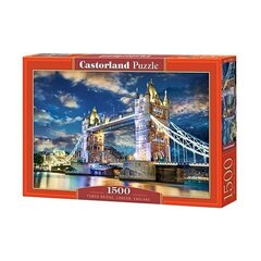 Dėlionė Castorland London Tower Bridge England, 1500 det. kaina ir informacija | Dėlionės (puzzle) | pigu.lt