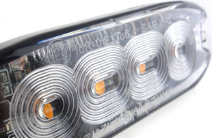 Įspėjamasis LED žibintas Amio IP67 цена и информация | Фонари и прожекторы | pigu.lt