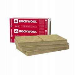 "RockWool Super" plokštė 100x60x16 cm 14,4m2 fasadinė vata kaina ir informacija | Sandarinimo medžiagos | pigu.lt