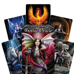 Набор карточек и книга Oracle Anne Stokes Gothic, ENG цена и информация | Настольные игры, головоломки | pigu.lt