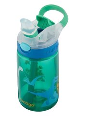 Детская бутылка Contigo Gizmo Flip - Jungle Green Dino 2115035, 414 мл цена и информация | Фляги для воды | pigu.lt