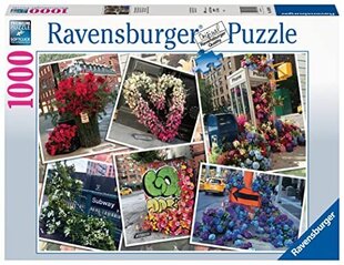 Dėlionė gėlės Ravensburger, 1000 d. kaina ir informacija | Dėlionės (puzzle) | pigu.lt