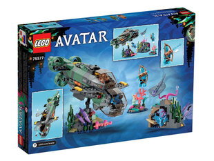 75577 LEGO® Avatar Povandeninis laivas kaina ir informacija | Konstruktoriai ir kaladėlės | pigu.lt